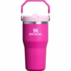 Stanley PMI  Iceflow Flip Straw Tumbler thermosbeker 590 ml violet blossom< Drinkflessen