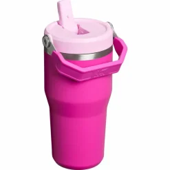 Stanley PMI  Iceflow Flip Straw Tumbler thermosbeker 590 ml violet blossom< Drinkflessen