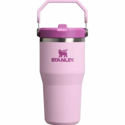 Drinkflessen-Stanley PMI  Iceflow Flip Straw Tumbler thermosbeker 590 ml cherry blossom