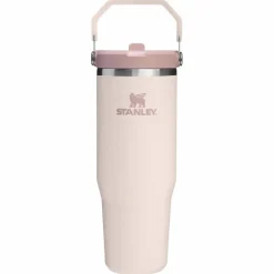 Stanley PMI  Iceflow Flip Straw Tumbler thermosbeker 890 ml rose quartz< Drinkflessen