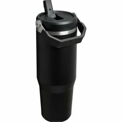 Stanley PMI  Iceflow Flip Straw Tumbler thermosbeker 890 ml  black 2.0< Drinkflessen