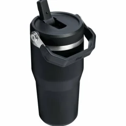 Drinkflessen-Stanley PMI  Iceflow Flip Straw Tumbler thermosbeker 590 ml black 2.0