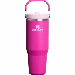 Drinkflessen-Stanley PMI  Iceflow Flip Straw Tumbler thermosbeker 890 ml violet blossom