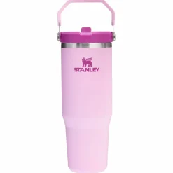 Stanley PMI  Iceflow Flip Straw Tumbler thermosbeker 890 ml cherry blossom< Drinkflessen