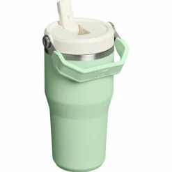 Drinkflessen-Stanley PMI  Iceflow Flip Straw Tumbler thermosbeker 590 ml pistachio