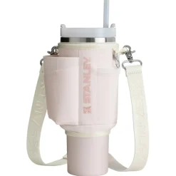 Drinkflessen-Stanley PMI  The All Day Quencher Carry All draagtas 1,2 liter rose quartz