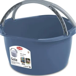 Emmers & Bakken-Stefanplast Ronde afwasteil met hengsels 16 liter assorti