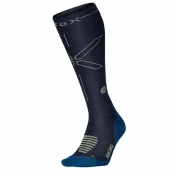 Wandelsokken|Wandelsokken-STOX Energy Socks  Merino Hiking wandel compressiesokken heren dark blue olive