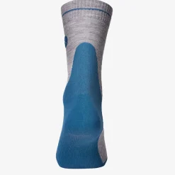 Wandelsokken|Wandelsokken-STOX Energy Socks  Merino Hiking wandel compressiesokken heren silver grey teal