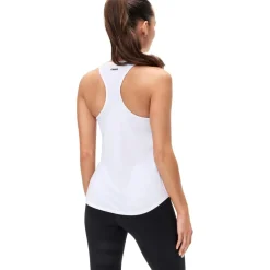 Stronger Airy Racerback tanktop dames white - M< Sportshirt