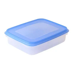 Sunware Club Cuisine vershouddoos 700 ml transparant blauw 3-pack< Vershouddozen