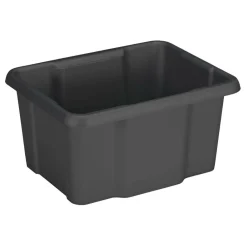 Opbergboxen & Kratten-Sunware Relife Nesta opbergbox 24 liter antraciet