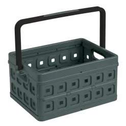 Opbergboxen & Kratten-Sunware Square Folda vouwkrat met handgreep 24 liter  antraciet