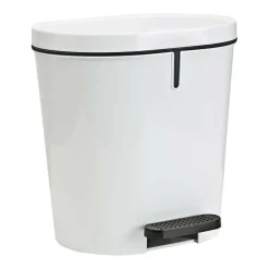 Sunware Zamora pedaalemmer 8 liter wit< Emmers & Bakken