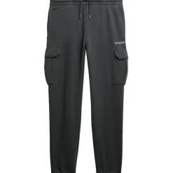 Broeken-Superdry Cargo joggingbroek heren washed black