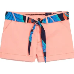 Superdry Chino Hot short dames neon red< Broeken