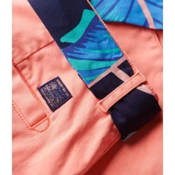 Superdry Chino Hot short dames neon red< Broeken