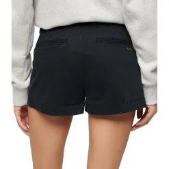 Superdry Chino short dames eclipse navy< Broeken