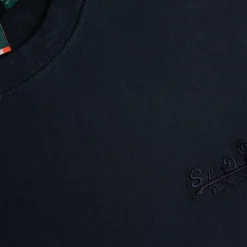 Superdry Essential shirt heren eclipse navy< Shirts, Polo's & Blouses