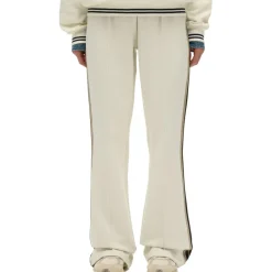 Broeken-Superdry Studios Stripe joggingbroek dames off white