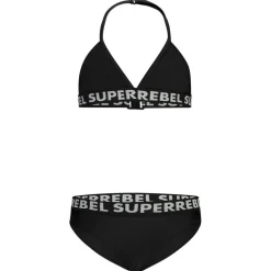 Bikini-SuperRebel Isla Triangle bikini junior zwart