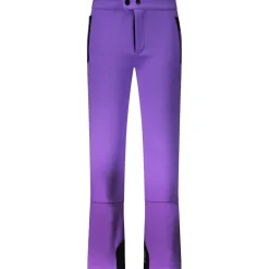 Skibroeken|Wintersport-SuperRebel SPEAK softshell skibroek junior purple metal