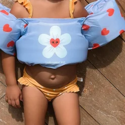 Zwemmen & Duiken-Swim Essentials  Puddle Jumper zwemvest 2 tot 6 jaar - 15 tot 30  kg lila hartjes
