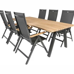 TASTE by 4 Seasons  Ambassador 240 x 100 cm Aruba 6 tuinset teak< Tuinsets