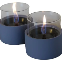 Sfeerhaarden-Tenderflame Breeze 10 tafelvuur blue ceramic 2-pack