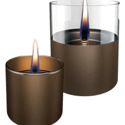 Sfeerhaarden-Tenderflame Lilly 8 & Lilly 10 Duo Giftset tafelvuur chocolate