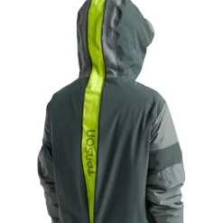 Tenson Aerismo JackoRak winterjas heren coal green shell< Ski Jassen|Wintersport