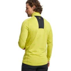 Tenson TXlite Half Zip skipully heren acid lemon< Skipullies|Wintersport