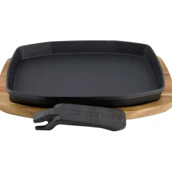 The Bastard  Cast Iron Sizzeling Medium gietijzeren braadpan  met houder< Accessoires