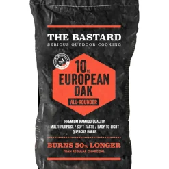 The Bastard  European Oak houtskool 10 kg< Aanmaken