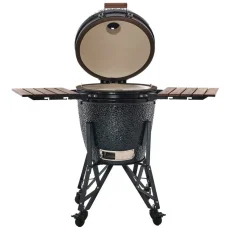 Kamado-The Bastard  Large Compleet 2025 houtskoolbarbecue black