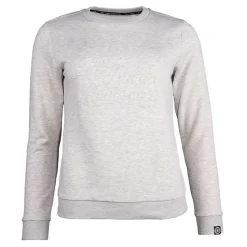 The Indian Maharadja  Crew Emboss hockeytrui dames grey< Hockeykleding