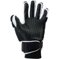 Hockey Bescherming-The Indian Maharadja  Glove PRO full finger hockeyhandschoen black