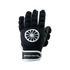 Hockey Bescherming-The Indian Maharadja  Glove shell foam full left hockeyhandschoen black