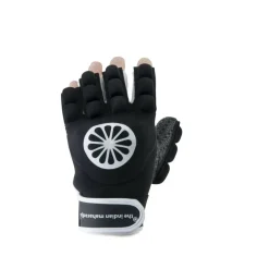 Hockey Bescherming-The Indian Maharadja  Glove shell foam half left hockeyhandschoen black