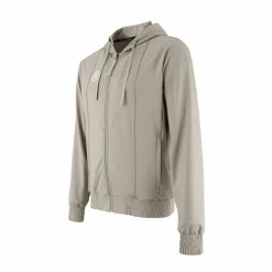 Tenniskleding-The Indian Maharadja  Goa Hooded trainingsjack heren sand