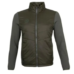 Tenniskleding-The Indian Maharadja  Goa Padded trainingsjack heren mud green