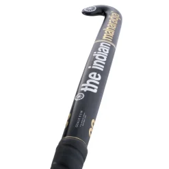 The Indian Maharadja  Gold 80 Goalie Bow hockeystick black gold< Hockeystick