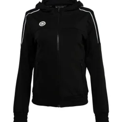 Hockeykleding-The Indian Maharadja  Jaipur Performance Hooded trainingsjack junior  black