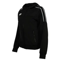 Hockeykleding-The Indian Maharadja  Jaipur Performance Hooded trainingsjack junior  black