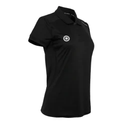 Hockeykleding-The Indian Maharadja  Jaipur Performance Girls Polo hockeyshirt junior  black