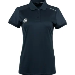 Hockeykleding-The Indian Maharadja  Jaipur Performance Polo hockeyshirt dames navy