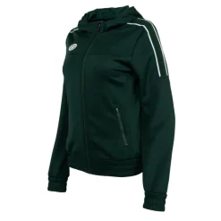 The Indian Maharadja  Jaipur Performance Hooded trainingsjack junior  green< Hockeykleding