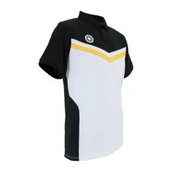 The Indian Maharadja  Kadiri 23 tennispolo heren black< Tenniskleding