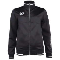 The Indian Maharadja  Knitted trainingsjack junior black< Hockeykleding