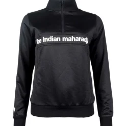 Hockeykleding-The Indian Maharadja  Poly Terry Half Zip hockeytrui dames black